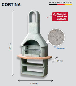 Buschbeck tuinhaard Cortina