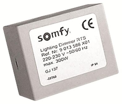 Verlichtingsdimmer ontvanger 300W Somfy 