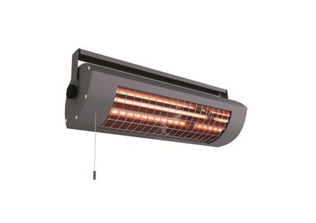 Solamagic 1400 trekschakelaar antraciet terrasverwarmer