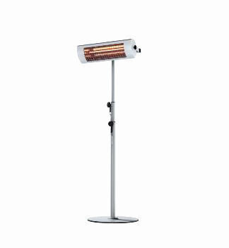 Solamagic statief ronde voet titanium terrasverwarming